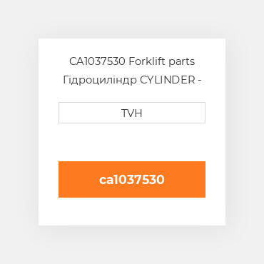 CA1037530 Forklift parts Гідроциліндр CYLINDER - Master