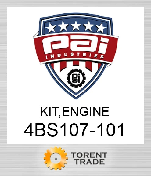 4BS107-101 Комплект, двигун PAI INDUSTRIES