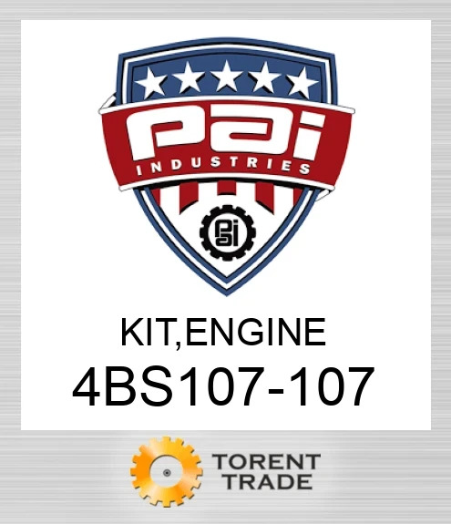 4BS107-107 Комплект, двигун PAI INDUSTRIES