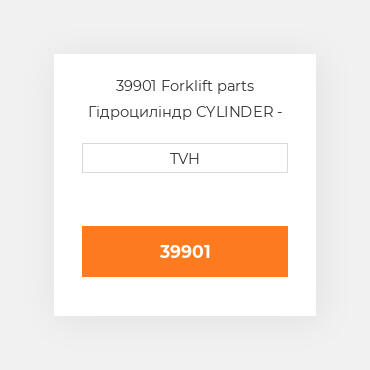 39901 Forklift parts Гідроциліндр CYLINDER - Master