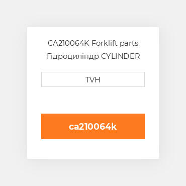 CA210064K Forklift parts Гідроциліндр CYLINDER