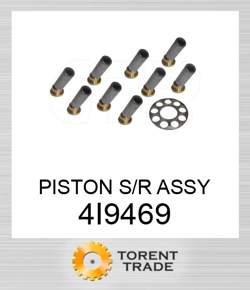 4I9469 ПОРШЕНЬ З КІЛЬЦЯМИ У ЗБОРІ CATERPILLAR