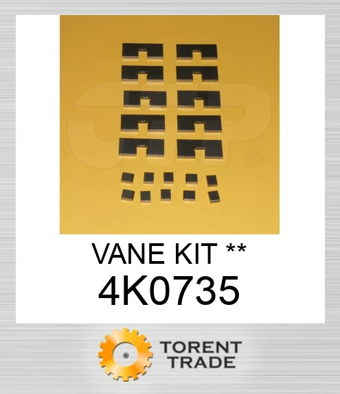 4K0735 Набір лопаток ** CATERPILLAR