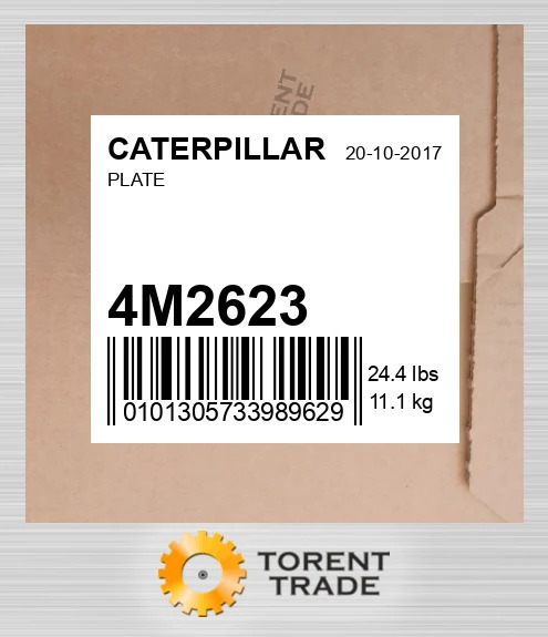 4M2623 Пластина CATERPILLAR