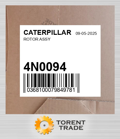 4n0094 ROTOR у зборі CATERPILLAR NEW AFTERMARKET