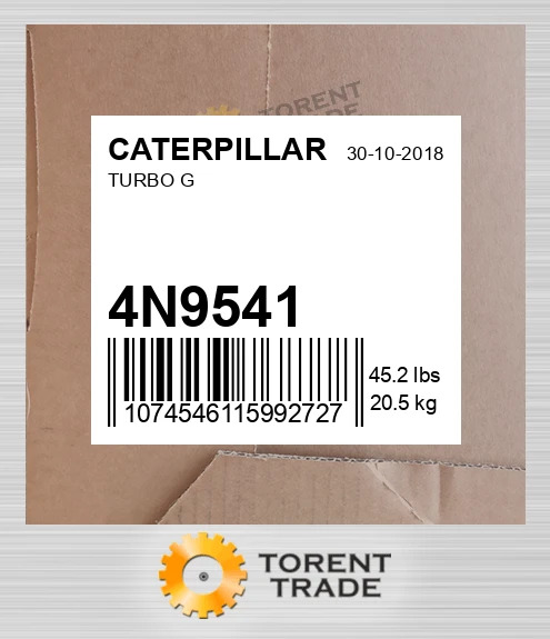 4N9541 ТУРБО G CATERPILLAR