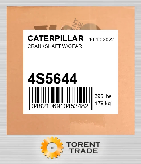 4S5644 Колінвал з шестернею CATERPILLAR