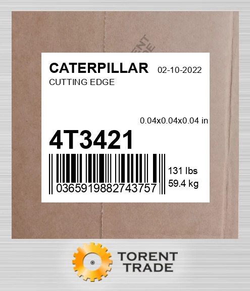 4T3421 Ріжуча кромка CATERPILLAR