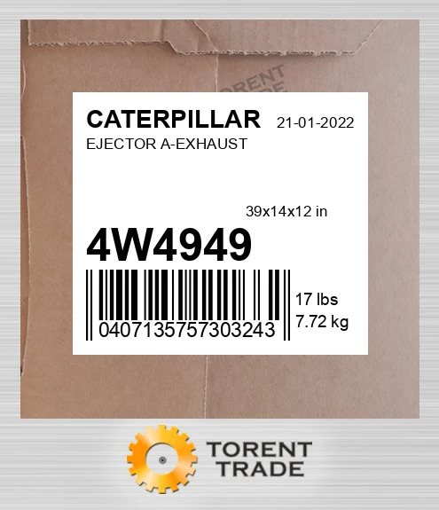4W4949 ВИКИДАЧ A-ВИХЛОПНИЙ CATERPILLAR