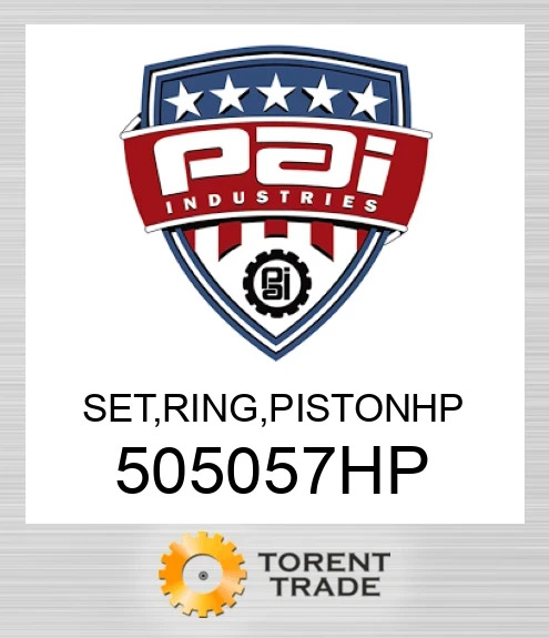 505057HP Комплект, кільце, поршень. Високий тиск PAI INDUSTRIES