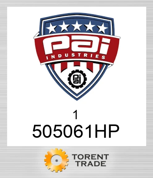 505061HP 1 PAI INDUSTRIES