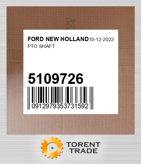 5109726 PTO вал FORD NEW HOLLAND NEW AFTERMARKET