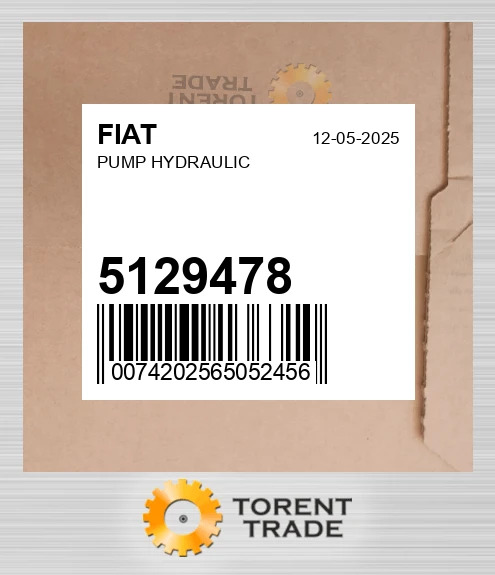 5129478 Насос Гідравлічний FIAT NEW AFTERMARKET