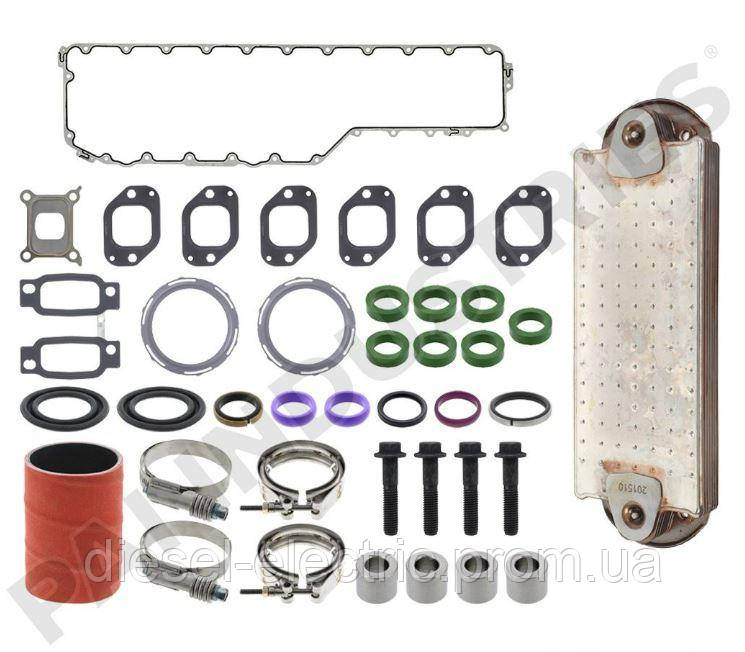 Оливний (масляний) радіатор комплект для техніки Mack & Volvo 85132267, 8513-2267