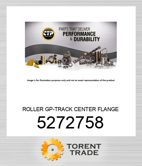 527-2758 РОЛИК ГРУПА-ТРАКОВИЙ ЦЕНТРАЛЬНИЙ ФЛАНЕЦЬ CATERPILLAR