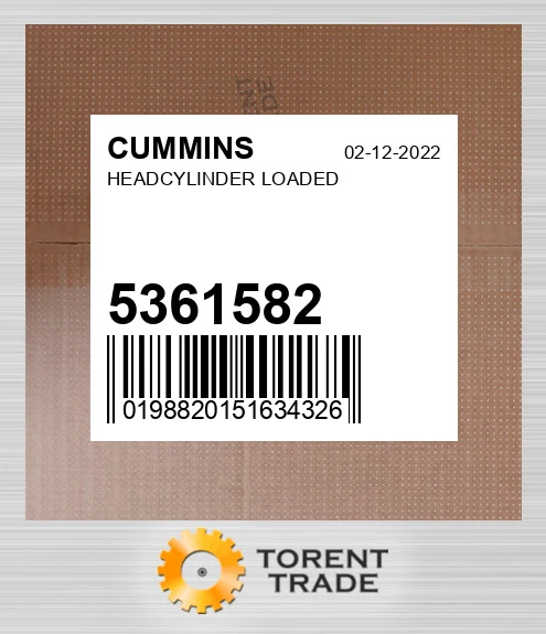 5361582 Головка,Циліндр CUMMINS NEW AFTERMARKET