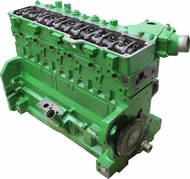 LBJD8.1PT9660 John Deere Двигун без навісного обладнання Longblock Remanufactured Assembly