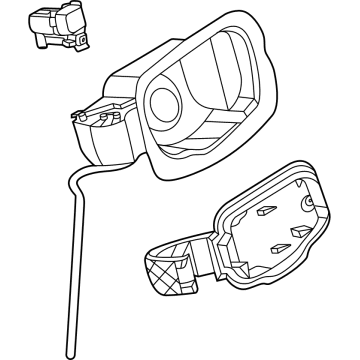 AB3Z-5781-C Корпус заливної горловини паливного бака