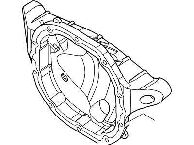 CK4Z-1511135-A Кришка корпусу задньої осі