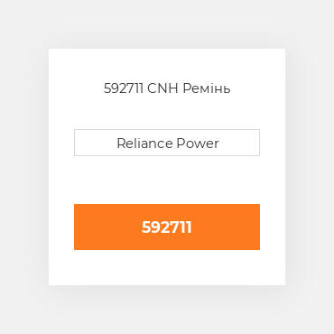 592711 CNH Ремінь
