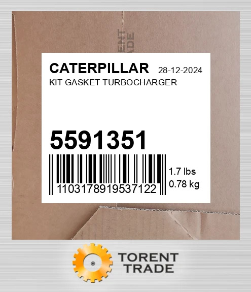 5591351 Комплект прокладок турбокомпресора CATERPILLAR