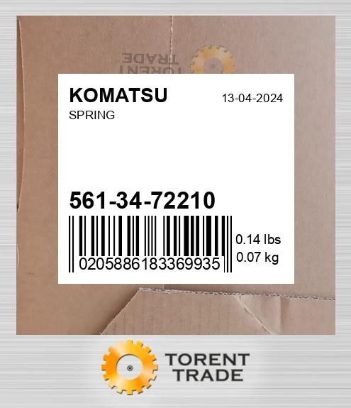 5613472210 Пружина KOMATSU