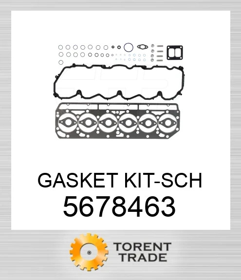 5678463 КОМПЛЕКТ ПРОКЛАДОК-SCH CATERPILLAR