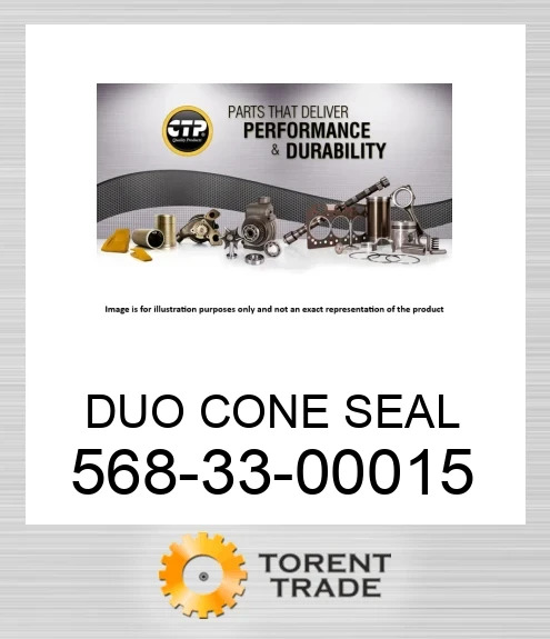 568-33-00015 УЩІЛЬНЕННЯ DUO CONE KOMATSU