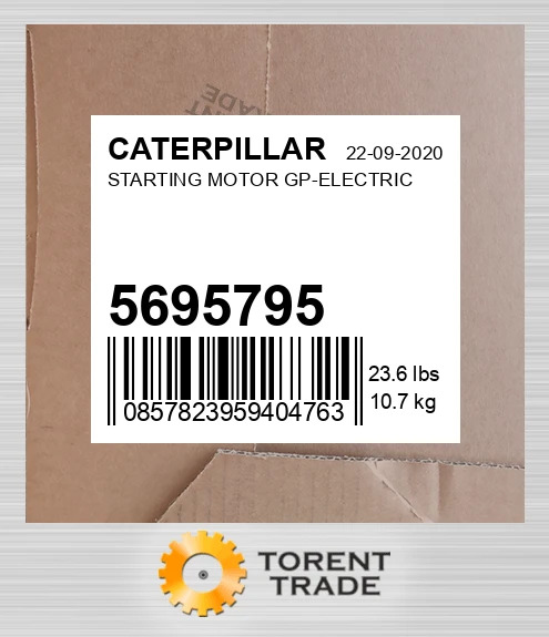 5695795 Група електричного стартерного двигуна CATERPILLAR