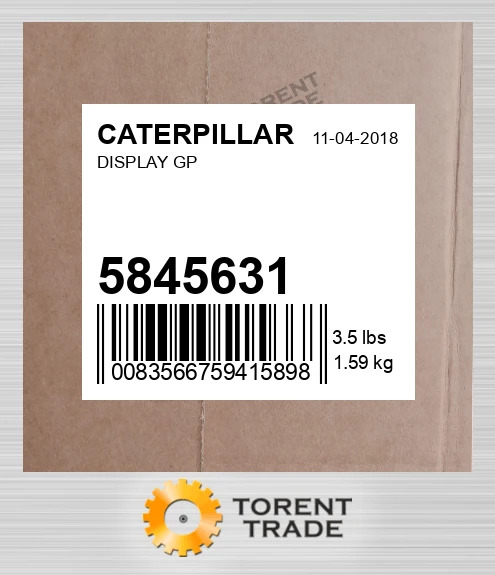 5845631 ДИСПЛЕЙ GP CATERPILLAR