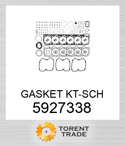 5927338 КОМПЛЕКТ ПРОКЛАДОК SCH CATERPILLAR