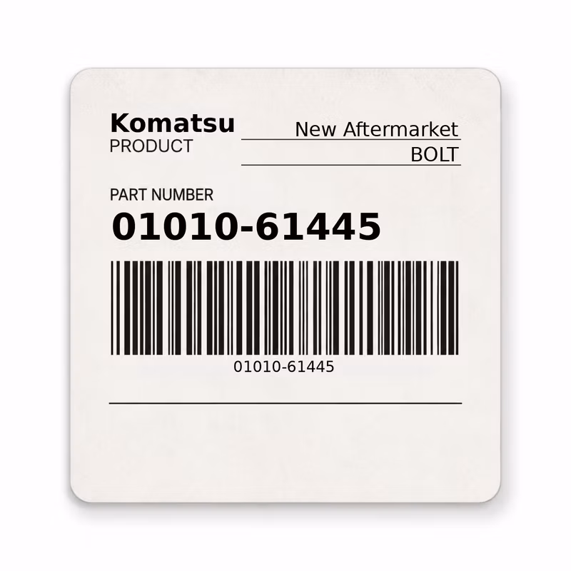 01010-61445 BOLT fits Komatsu (New Aftermarket)