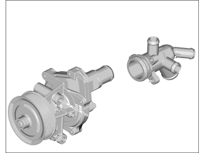 9L1Z-2C405-C ВОДЯНИЙ НАСОС