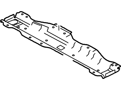 BK3Z-4730-A Задня поперечка підлоги