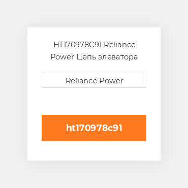 HT170978C91 Reliance Power Цепь элеватора