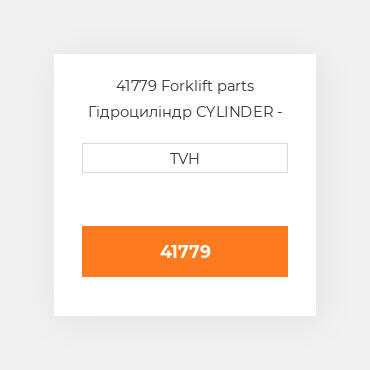 41779 Forklift parts Гідроциліндр CYLINDER - Master