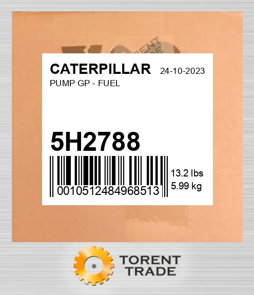5H2788 НАСОС GP - ПАЛИВО CATERPILLAR
