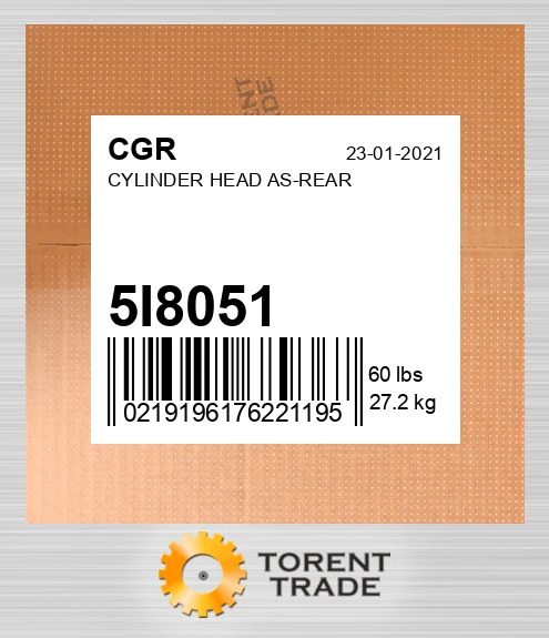 5I8051 Збірка задньої головки циліндра CGR