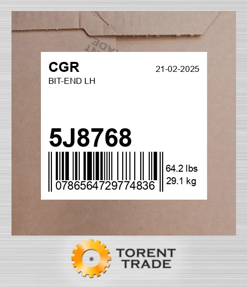 5J8768 Кінцевий біт лівий CGR