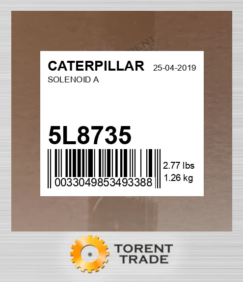 5L8735 Соленоїд A CATERPILLAR