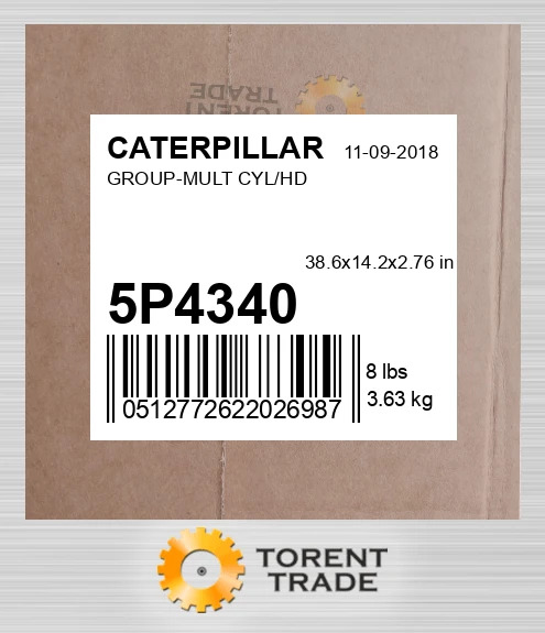 5P4340 Група багатоциліндрова/головка CATERPILLAR