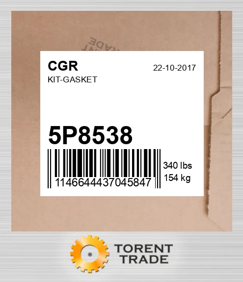 5P8538 Набір прокладок CGR