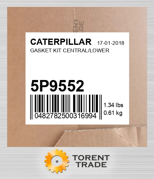 5P-9552 Комплект прокладок CENTRAL/LOWER BLUMAQ NEW AFTERMARKET