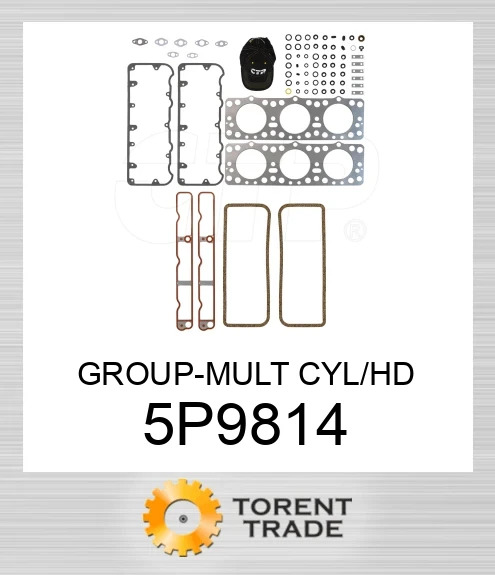 5P9814 Група багатоциліндрова/головка CATERPILLAR
