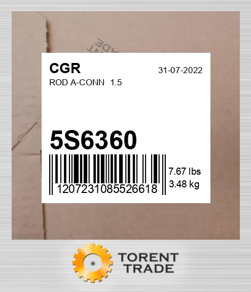 5S6360 ШТОК A-З'ЄДНУВАЛЬНИЙ 1.5 CGR