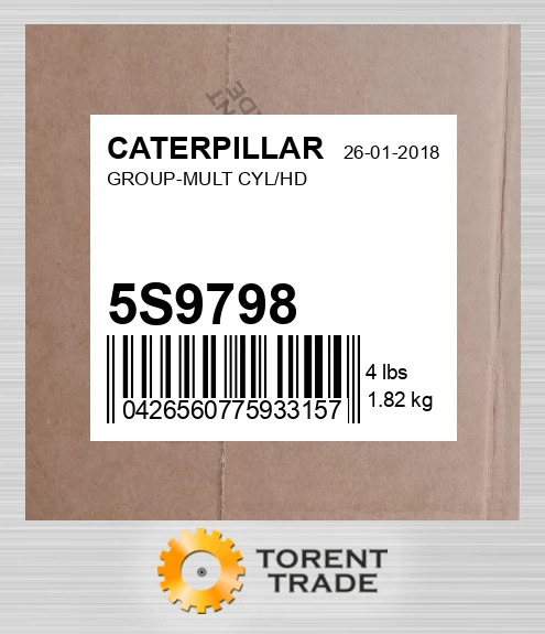 5s9798 Група багатоциліндрова/головка CATERPILLAR