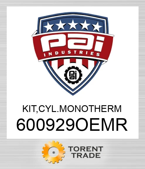 600929OEMR Комплект, циліндрмонолітний поршень (технологія) PAI INDUSTRIES