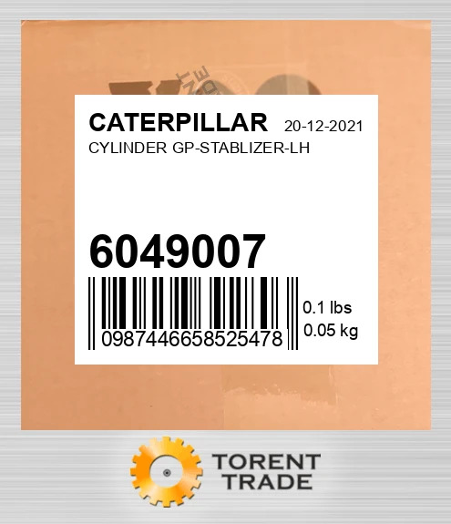 6049007 Група циліндра стабілізатора лівий CATERPILLAR