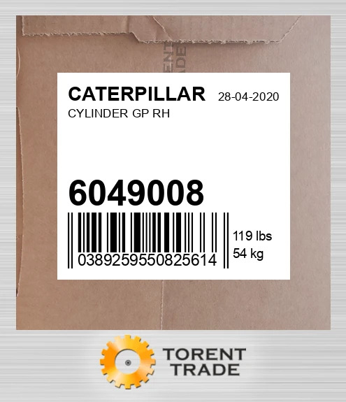 6049008 Група циліндра правий CATERPILLAR