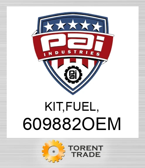 609882OEM Комплект, паливний, PAI INDUSTRIES
